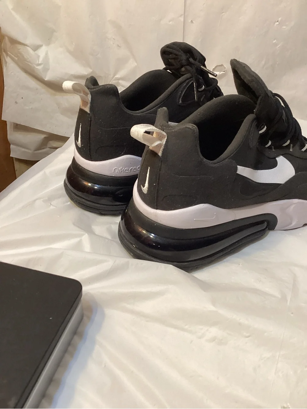 Size 13 - Nike Air Max 270 React Black White
